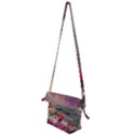 Abstract Flowers  Folding Shoulder Bag View2