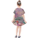 Abstract Flowers  Kids  Smock Dress View2