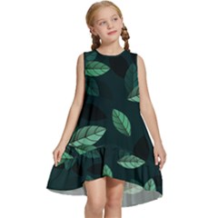 Foliage Kids  Frill Swing Dress by HermanTelo