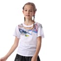 Venice T- Shirt Venice Voyage Art Digital Painting Watercolor Discovery T- Shirt (4) Kids  Front Cut T-Shirt View2