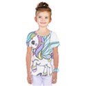 Waitress T- Shirt Awesome Unicorn Waitresses Are Magical For A Waiting Staff T- Shirt Kids  One Piece T-Shirt View1