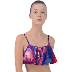 Fantasy Arts  Frill Bikini Top by Internationalstore