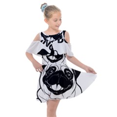 Black Hole T- Shirt Planet Eater Colour T- Shirt Kids  Shoulder Cutout Chiffon Dress by EnriqueJohnson