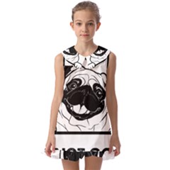 Black Hole T- Shirt Planet Eater Colour T- Shirt Kids  Pilgrim Collar Ruffle Hem Dress by EnriqueJohnson