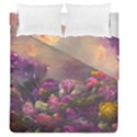 Floral Blossoms  Duvet Cover Double Side (Queen Size) View1