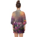 Floral Blossoms  Half Sleeve Chiffon Kimono View2