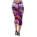 Fantasy  Lightweight Velour Capri Leggings  View2