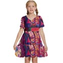 Fantasy  Kids  Short Sleeve Tiered Mini Dress View1