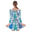 Guitar Acoustic Music Art Long Sleeve Skater Dress View2