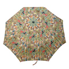 Animal Forest Pattern Folding Umbrellas by Pakjumat