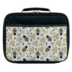 Bee Honeycomb Honeybee Insect Lunch Bag by Pakjumat