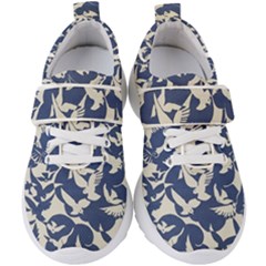 Bird Animal Animal Background Kids  Velcro Strap Shoes by Pakjumat