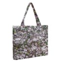 Climbing Plant At Outdoor Wall Zipper Medium Tote Bag View2