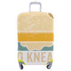 Bread Baking T- Shirt Funny Bread Baking Baker Always Ready To Kneed T- Shirt (1) Luggage Cover (medium) by JamesGoode