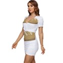 Bread Baking T- Shirt Funny Bread Baking Baker At Yeast We Have Enough Bread T- Shirt (2) Low Cut Cap Sleeve Mini Dress View2