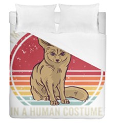 Fennec Fox T- Shirt Im Really A Fennec Fox T- Shirt Duvet Cover Double Side (queen Size) by ZUXUMI