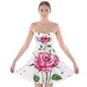 Flowers Lover T- Shirtflowers T- Shirt Strapless Bra Top Dress View1