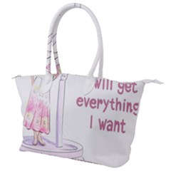 I Will Get Everything I Want Canvas Shoulder Bag by SychEva