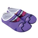 Purple Funny Monster Men s Sock-Style Water Shoes View3