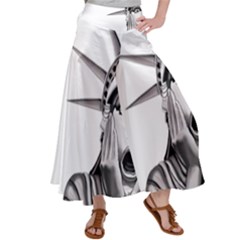 Funny Statue Of Liberty Parody Women s Satin Palazzo Pants by Sarkoni