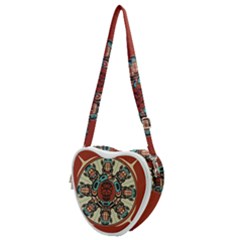 Grateful-dead-pacific-northwest-cover Heart Shoulder Bag by Sarkoni