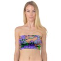 Trippy Aesthetic Halloween Bandeau Top View1