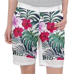 Hawaii T- Shirt Hawaii Cup Creative T- Shirt Women s Pocket Shorts by EnriqueJohnson