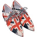 Union Jack England Uk United Kingdom London Pointed Oxford Shoes View3