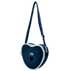 Funny Face Heart Shoulder Bag by Ket1n9