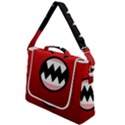 Funny Angry Box Up Messenger Bag View1