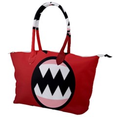 Funny Angry Canvas Shoulder Bag by Ket1n9