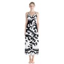 Ying Yang Tattoo Button Up Chiffon Maxi Dress View1