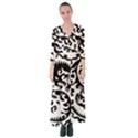 Ying Yang Tattoo Button Up Maxi Dress View1