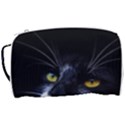 Face Black Cat Toiletries Pouch View3