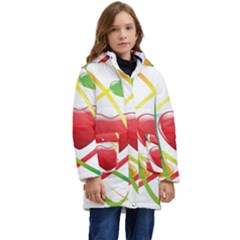 Love Kids  Hooded Longline Puffer Jacket by Ket1n9