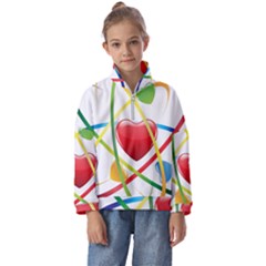 Love Kids  Half Zip Hoodie by Ket1n9