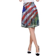 Usa United States Of America Images Independence Day A-line Skirt by Ket1n9