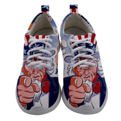 United States Of America Images Independence Day Women Athletic Shoes by Ket1n9