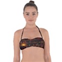 Books Library Tie Back Bikini Top View1