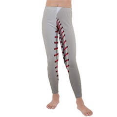 Baseball Kids  Lightweight Velour Leggings by Ket1n9