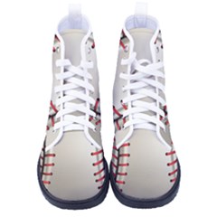 Baseball Kid s High-top Canvas Sneakers by Ket1n9