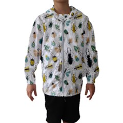 Insect Animal Pattern Kids  Hooded Windbreaker by Ket1n9