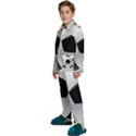 Soccer Ball Kids  Long Sleeve Velvet Pajamas Set View2