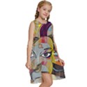 Graffiti-mural-street-art-painting Kids  Frill Swing Dress View3