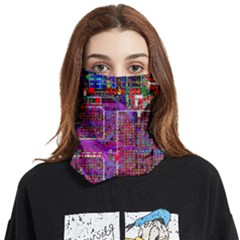 Technology Circuit Board Layout Pattern Face Covering Bandana (two Sides) by Ket1n9