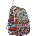 Wood Sculpture Bali Logo Foldable Lightweight Backpack View3