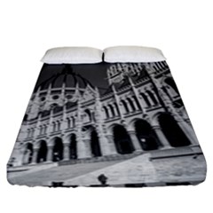 Architecture-parliament-landmark Fitted Sheet (king Size) by Ket1n9