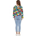 Snakes And Ladders Women s Lightweight Cropped Hoodie View4