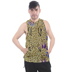 Traditional Art Batik Pattern Men s Sleeveless Hoodie by Ket1n9