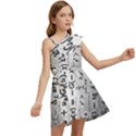 Science Formulas Kids  One Shoulder Party Dress View2